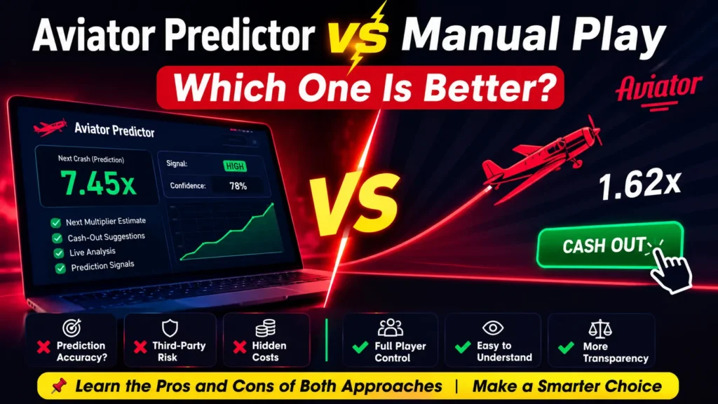 Aviator Predictor vs Manual Play Which Is Better